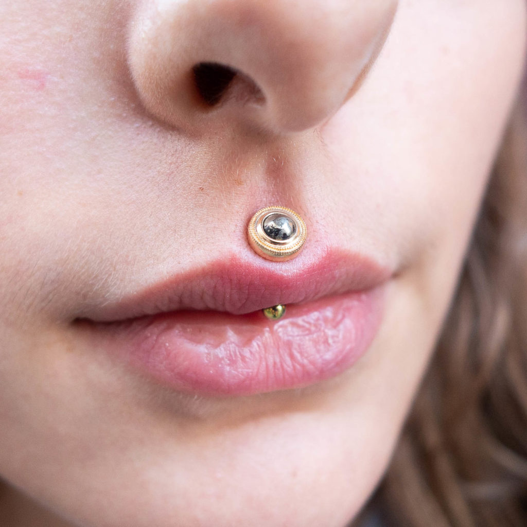 Piercing bouche / labret : bien choisir la taille de son bijou. – C-Bo  piercings